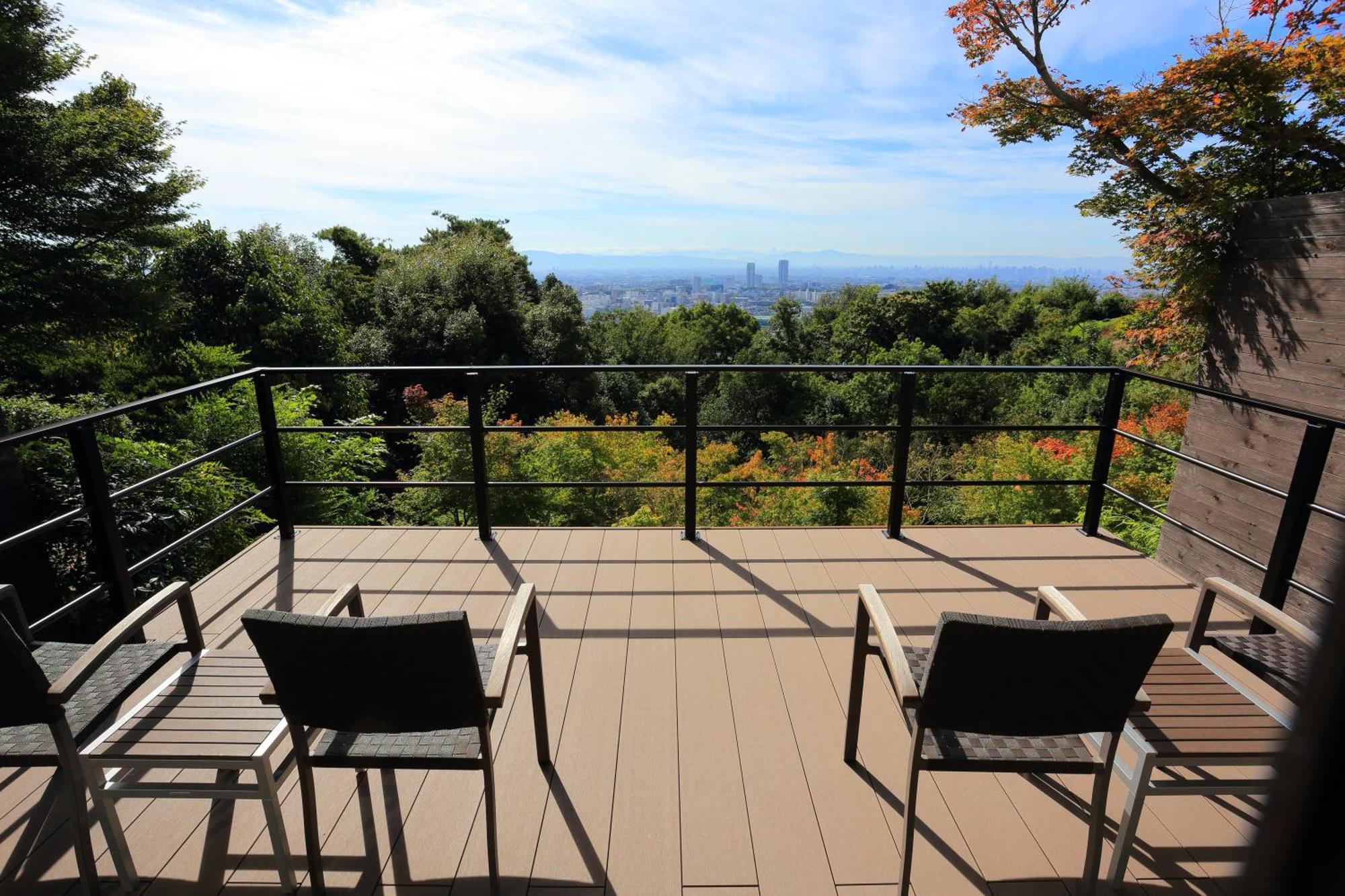 Hotel 山荘 風の杜 Sanso Kazenomori Minoh Esterno foto